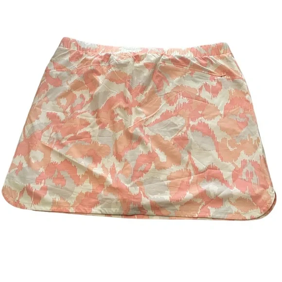 Chico’s Woman’s Zenergy Peach Cream Golf Athletic Skort 3.5 size 18 - Picture 9 of 9